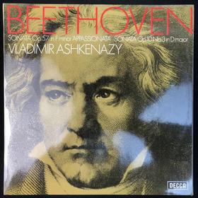 LP黑胶唱片 贝多芬《F小调奏鸣曲作品57，“激情”D大调第三奏鸣曲作品10》 弗拉基米尔·阿什肯纳齐演奏