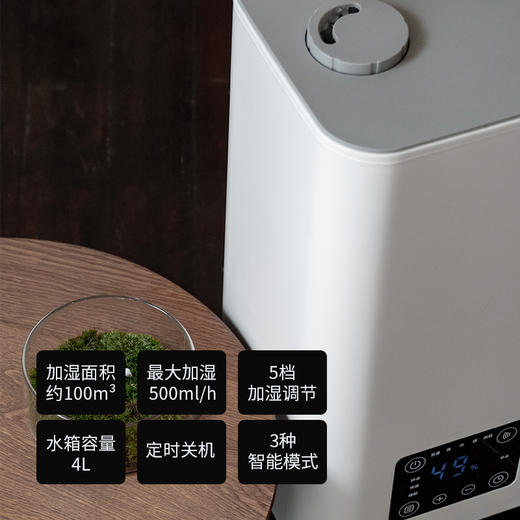 星钻加湿器大雾量杀菌静音孕妇婴儿家用客厅香薰加湿机出口 商品图4