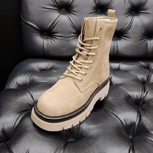 LFGJ 7418 秋季新款磨砂皮英伦风马丁靴 商品图0