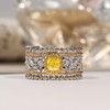 文艺复兴布契拉提黄钻戒指 商品缩略图0