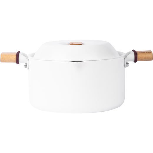 悦味汤锅 元素系列家用燃气电磁炉炖锅 多功能不粘煮粥锅双耳火锅 商品图4