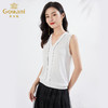 乔万尼真丝桑蚕丝衬衫无袖EI3M188 商品缩略图1