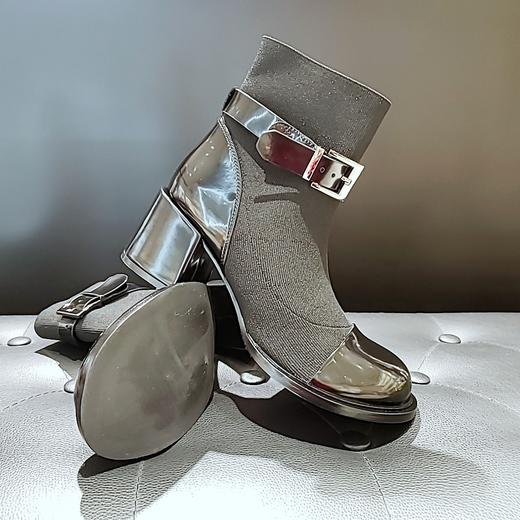 LFGJ 13901 新品偏带拼接袜靴 商品图3