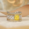 文艺复兴布契拉提黄钻戒指 商品缩略图1