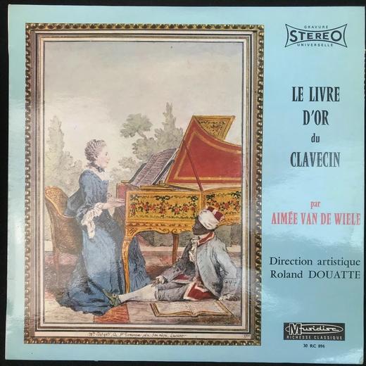 LP黑胶唱片 艾美·范德维尔《大键琴的金书》艺术指导罗兰·杜特 商品图0