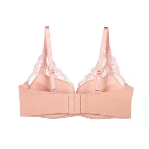 安莉芳小胸厚杯上托聚拢文胸女性感蕾丝收副乳内衣EB00392 商品图2