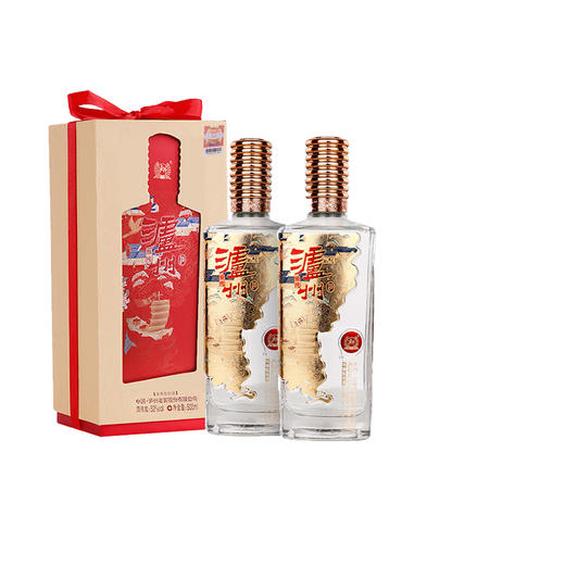 【限时秒杀】 52度泸州酒雅纯 500ml*2   泸州老窖官方旗舰店 商品图0
