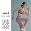 HSIA遐前拉链运动文胸撞色交叉性感美背中小胸内衣高强度健身胸衣 商品缩略图1