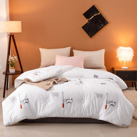 会呼吸的羊毛被 澳洲水洗羊毛被 吸湿透气 亲肤舒适面料 保暖被冬被 防潮透气