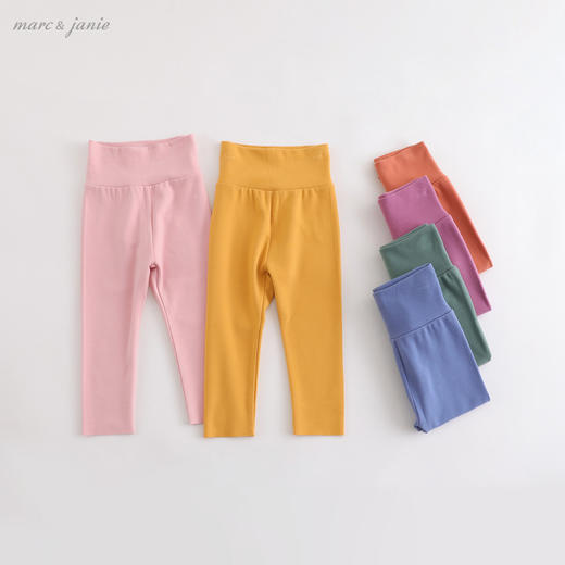 【德绒发热】马克珍妮冬装 婴儿高腰护肚裤 男女宝宝秋裤210891 商品图0