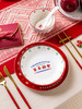 摩登主妇原创国风结婚餐具碗碟套装家用创意红色陶瓷碗筷礼盒喜碗 商品缩略图2