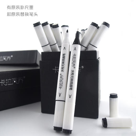 新款卡拉瓦乔勾线笔 商品图8