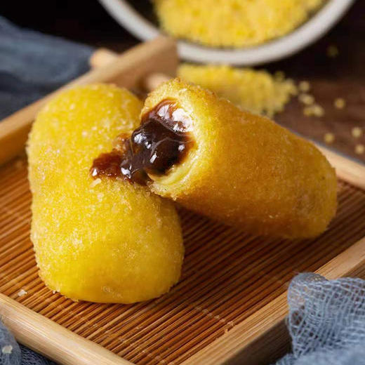 在旗 大黄米爆浆糍粑320g/袋（10个） 商品图0