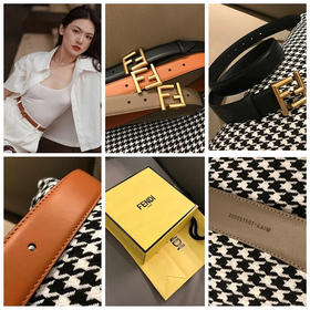 前所未有的福利！FD腰带 三个颜色都是超级耐看高级！扛打的金刚颜色！金棕 大象灰 黑色！双F扣 你们看 很奇特 在腰间 有一种悬浮感！绝了！