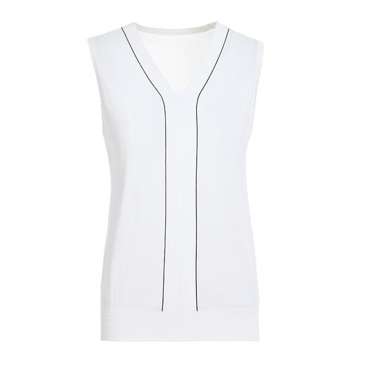 乔万尼真丝桑蚕丝衬衫无袖EI3M188 商品图4