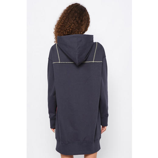 KENZO 高田贤三 连帽 女士卫衣裙 大虎头 藏蓝 FB62 RO803 4MO 79 商品图2