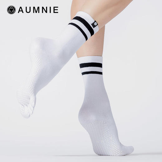 长筒防滑专业瑜伽五指袜 商品图4