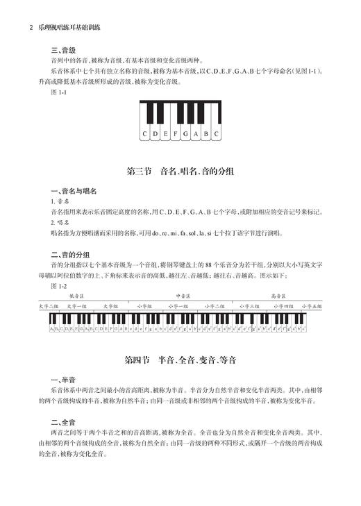 乐理视唱练耳基础训练（简线对照） 商品图2