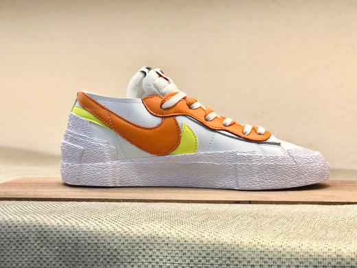 秋冬特价💰420 Sacai x Nike Blazer Low 灰白绿 开拓者低帮板鞋 商品图1