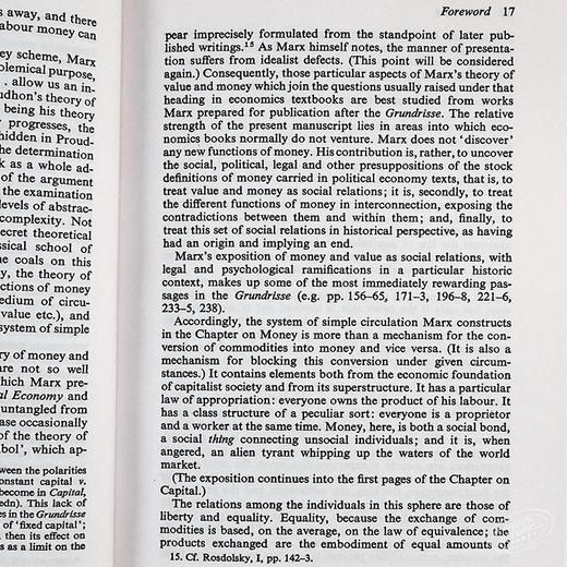 【中商原版】卡尔马克思：政治经济学批判大纲 英文原版 Grundrisse 商品图6