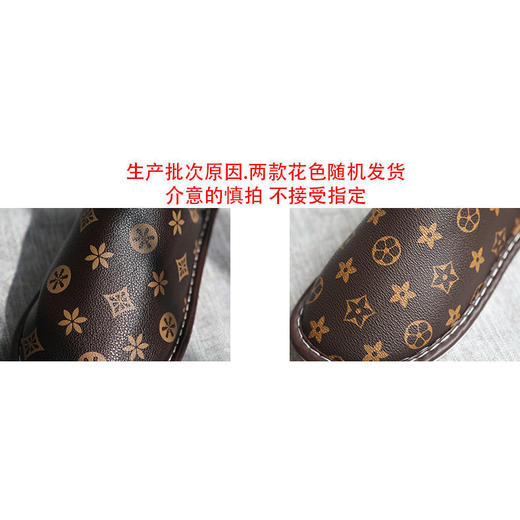 同款冬季皮拖 秋冬季情侣棉拖鞋 男士儿童居家 居家用冬天女拖可爱网红毛毛拖tx04 商品图6