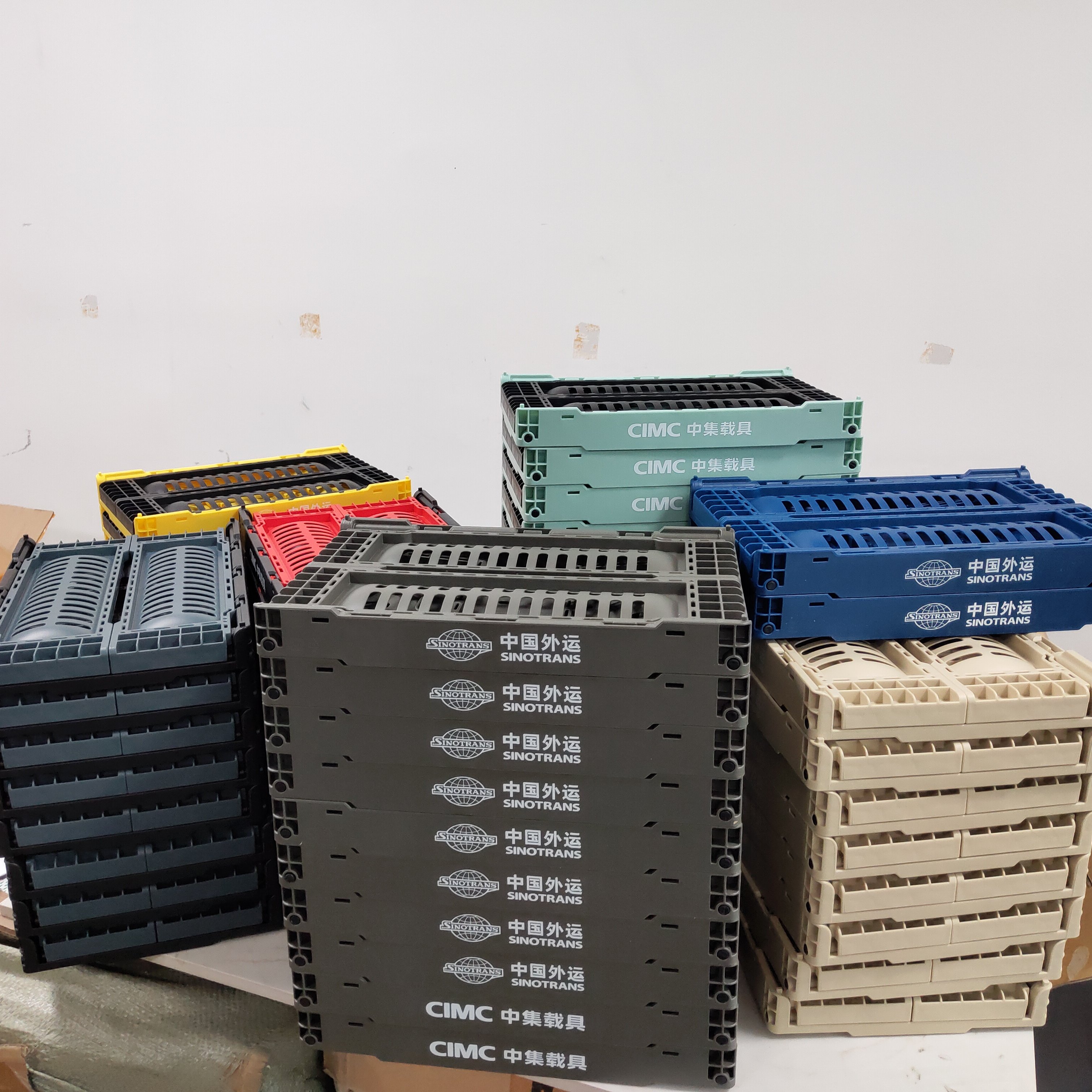 外运&中集联名折叠收纳筐