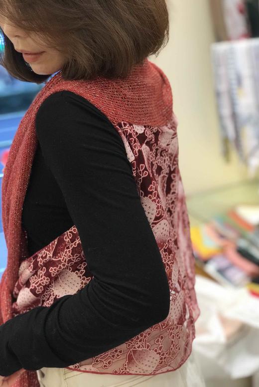 优品堂《梦回佳人》马海毛，衣服、围巾两用 商品图0