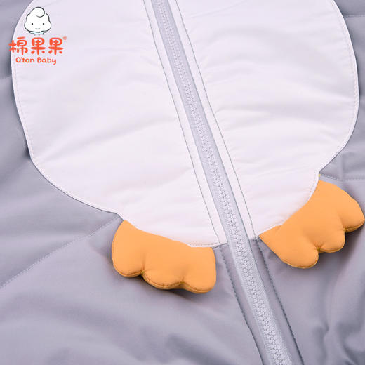 棉果果冬季男童短款连帽棉服M402101821678 商品图3