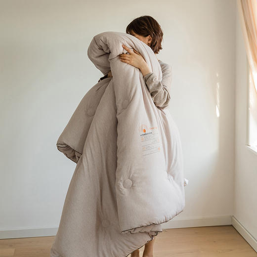 【下架】自然醒X2劲能双效自热被聚能自发热被子抗菌冬被春秋被芯单双人学生宿舍棉被加厚保暖冬季智能控温LFS 商品图6