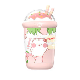 艾克家族奶茶杯暖手宝IFNSB02移动电源手机充电宝冬季礼品送女生夜灯