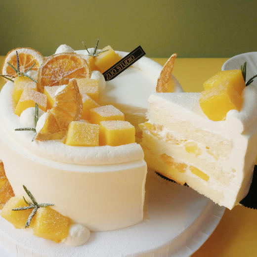 【芒果多多】水果奶油蛋糕-香草奶油芒果蛋糕 商品图2