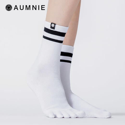 长筒防滑专业瑜伽五指袜 商品图5