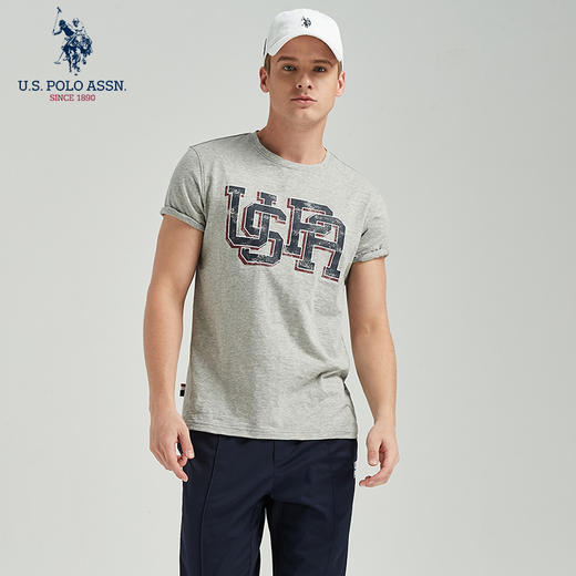 买贵返差价（Z）【自营】U.S.POLO 男短袖T恤 1101202025 商品图1