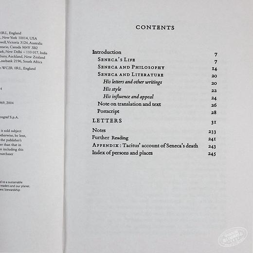 【中商原版】塞内加：来自斯多葛派的信件 英文原版 Letters from a Stoic 思想 哲学 Seneca 商品图4