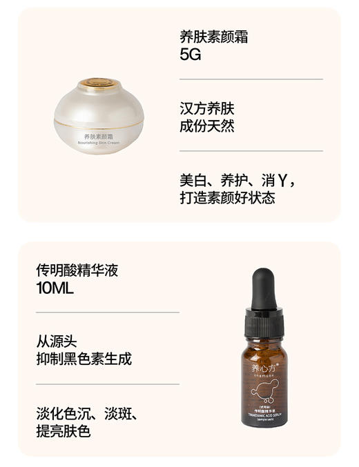 养心方 护肤锦囊 5件套 静心养面研习社现正招募中 商品图4