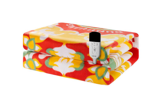 【Rainbow】彩虹（长2.0*宽1.8米）双控双温电热毯（敦煌联名宽幅款）1888【花色随机】 商品图1