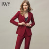 IWY/高级感西装套装女红色气质干练商务总裁工服播音艺考主持正装CP11359 商品缩略图1