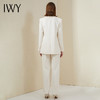 IWY/杏色休闲西装套装女韩版气质ol主持人职业装播音艺考面试正装213191C1+P2 商品缩略图3