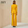 IWY/黄色西服套装女时尚播音主持艺考正装高端通勤职业装气质女神范CP9326 商品缩略图3