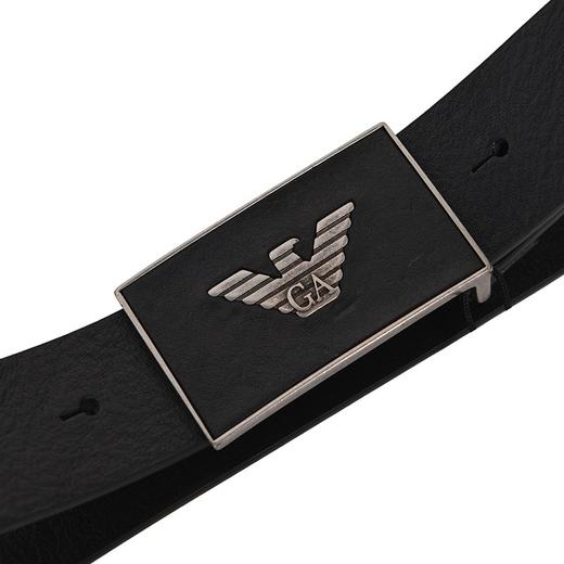 【超惠秒】EMPORIO ARMANI 阿玛尼 男士简约金属飞鹰logo板扣真皮腰带 10263 商品图9