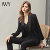 IWY/黑色高端职业装西服套装女气质女神范时尚西装正装工作服CP10380 商品缩略图0