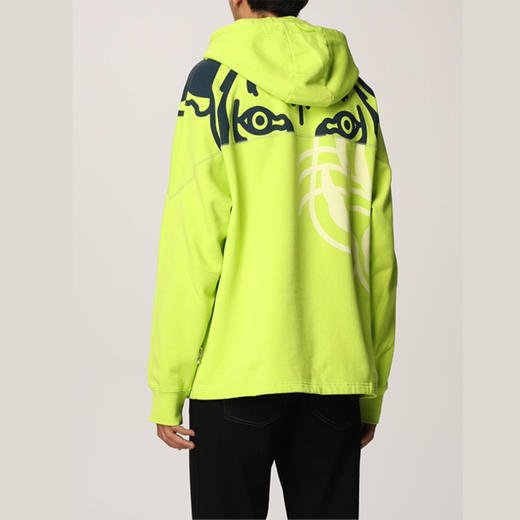 KENZO 高田贤三 连帽 男士卫衣 绿色 FB65 SW538 4MO 45 商品图1