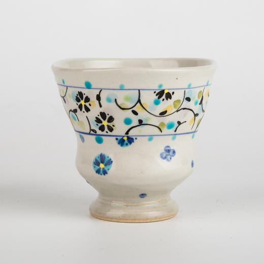 【虚空藏窑】日本原产虚空藏窑小花唐草系列手工杯 商品图2