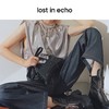 lost in echo 设计师品牌 小号巴雷特金属链斜挎/手提包咖色/哑黑/玫红色 商品缩略图2