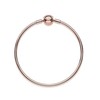 PANDORA/潘多拉 女士925银玫瑰金色编织手链女基础链软骨链586543 商品缩略图1