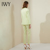 IWY/高级西装套装清新绿色职业装商务时尚套装ol西服上镜艺考服装201003C1+P1+S1 商品缩略图3