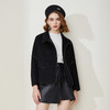 LH9B2斯尔丽瑟俪2021新款立领宽松通勤拉链短款外套小个子双面呢大衣女 商品缩略图2