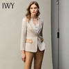 IWY/气质干练西服套装女韩版时尚拼接修身高端职业装上班通勤商务正装CP11382 商品缩略图4