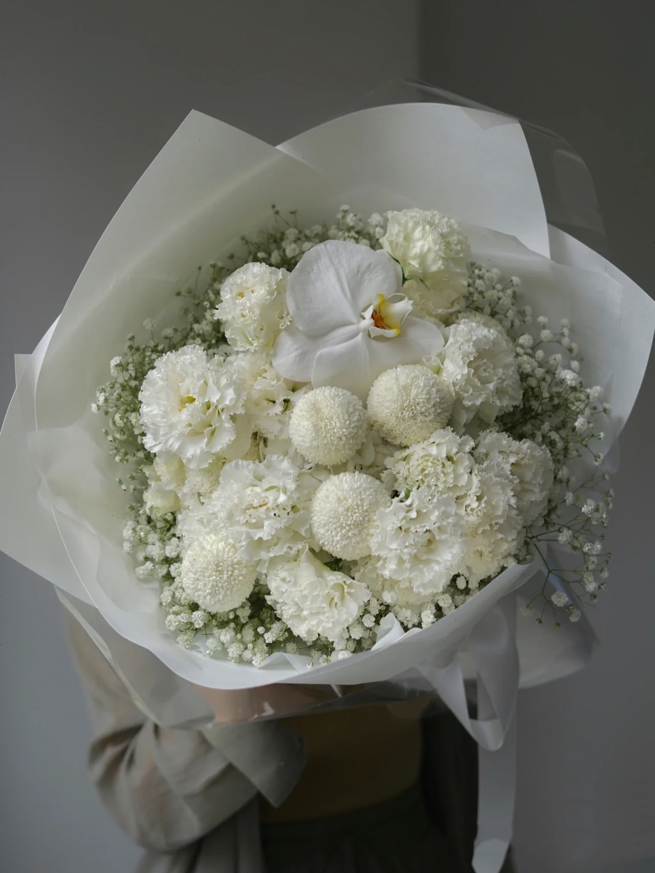 晨星乒乓菊混搭花束