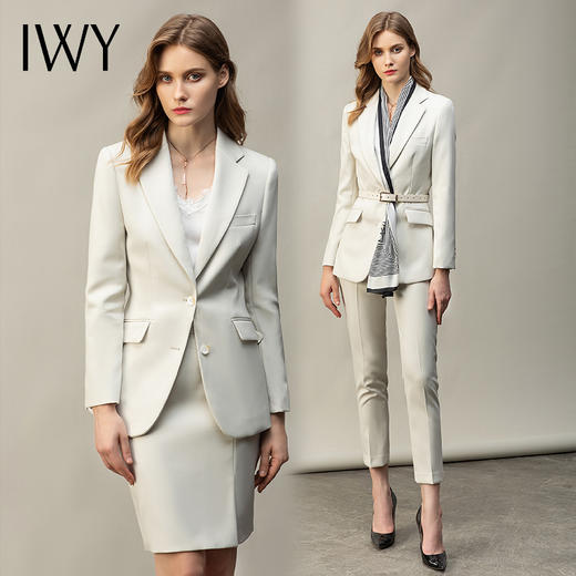 IWY/西装套装裙女名媛职业装时尚气质商务白领正装工作服CS11379 商品图4